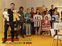 Nemocným dětem jsme věnovali 5 000,- Kč na Vánoce