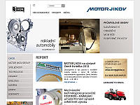 Vytvořili jsme nové stránky pro MOTOR JIKOV Group a.s.