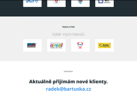Responzivní webové stránky bartuska.cz v HTML5