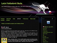 Spuštěny stránky o letní fotbalové škole