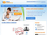 Služba SPRAVASCHRANKY.CZ - kompletní správa Vaší datové schránky.