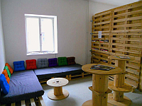 COWORKING centrum České Budějovice - relax koutek