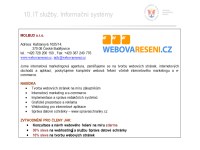 WEBOVARESENI.CZ nabízí slevy členům JHK