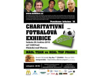 WEBOVARESENI.CZ partnerem Charitativní fotbalové exhibice